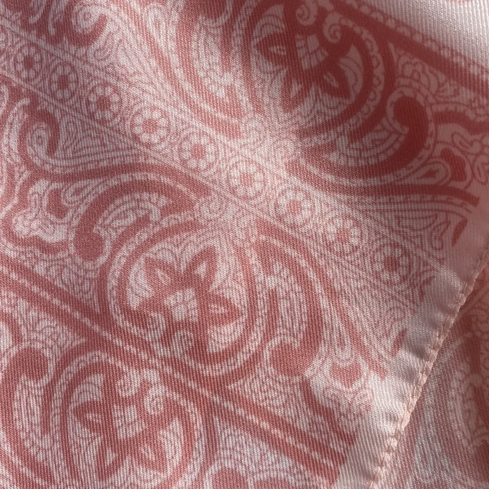 Glentex vintage Italian made scarf in soft pink.